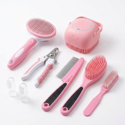 Studio photo of 7-Piece Dog Grooming Kit