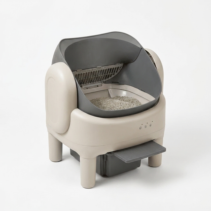 Studio photo of AutoScoop Cat Litter Box