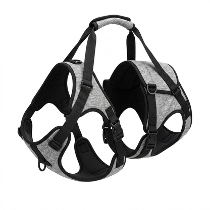 Dog Rear Support Harness for Disabled Dogs (Light Grey) - Studio