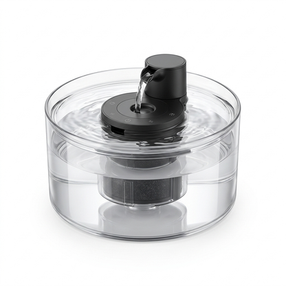 Pet Cat Water Fountain studio product photo