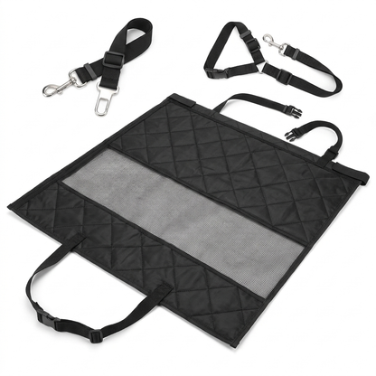 pet mesh quilted mat dog car mat - studio product photo
