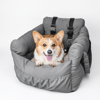 Car-Mounted Dog Safety Seat - studio product photo