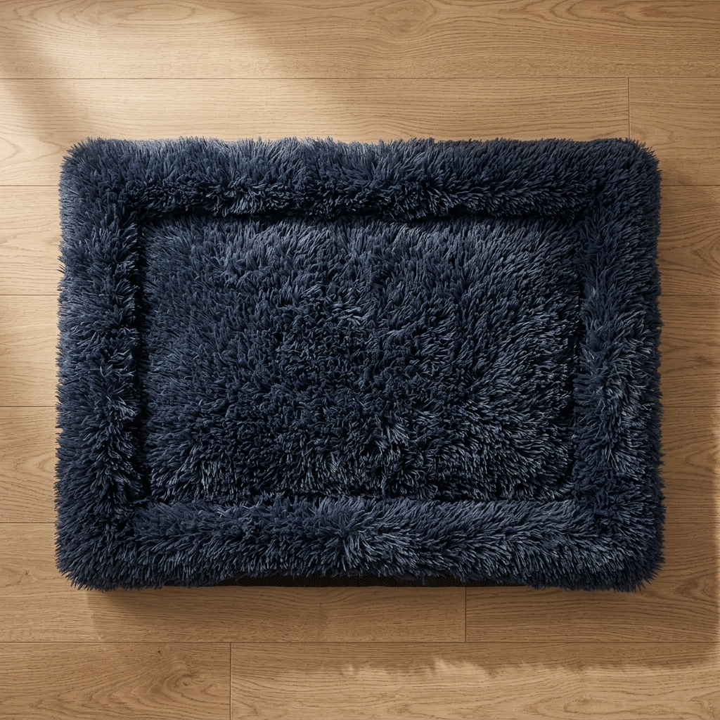 Plush pet kennel mat bed - Detail