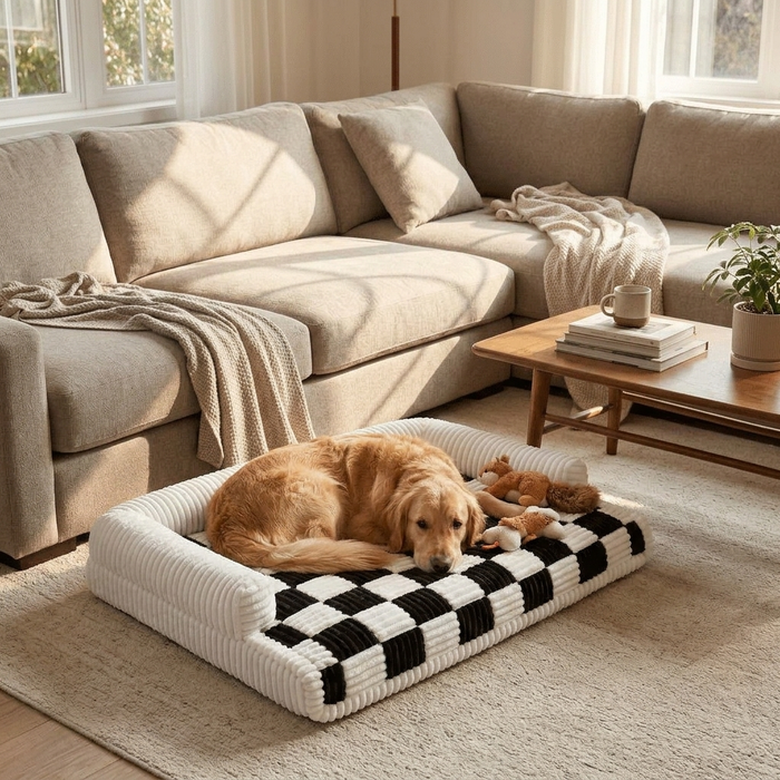 Plush Dog Mat - Lifestyle